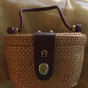 Wicker Straw Purse